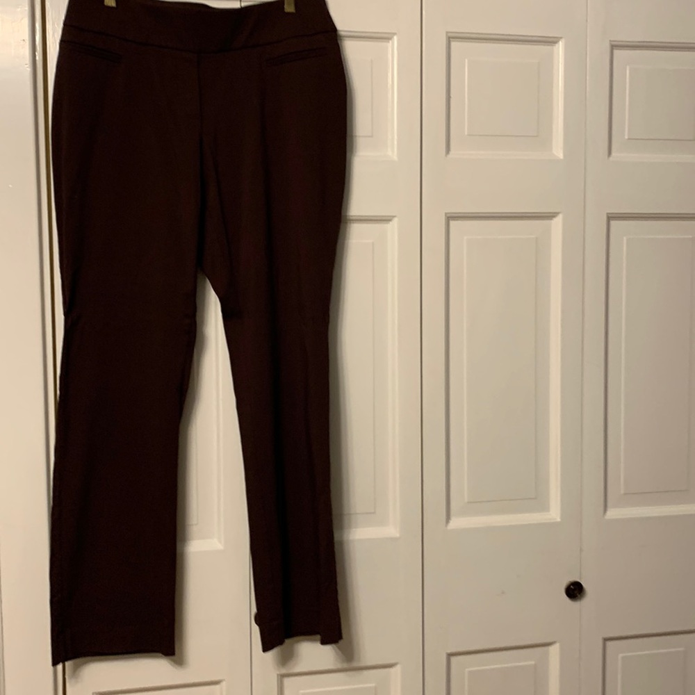 APT 9 brown pull on pants